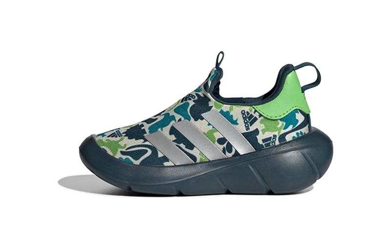 Adidas Adidas Monofit Abrasion Resistant Abrasion Resistant Low top Toddler Shoes Blue Green Infant And Toddler