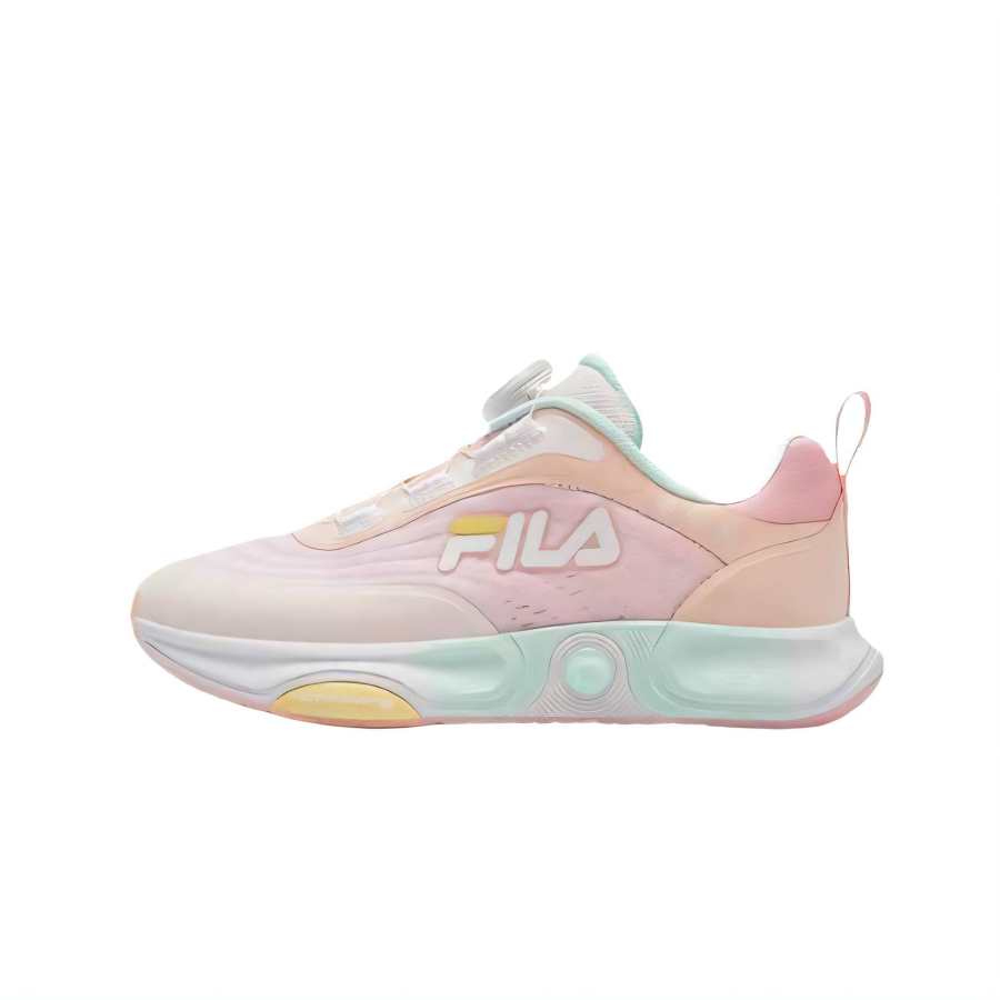 FILA KIDS BOA Multicolor Bullet Kids' Running Shoes Pink