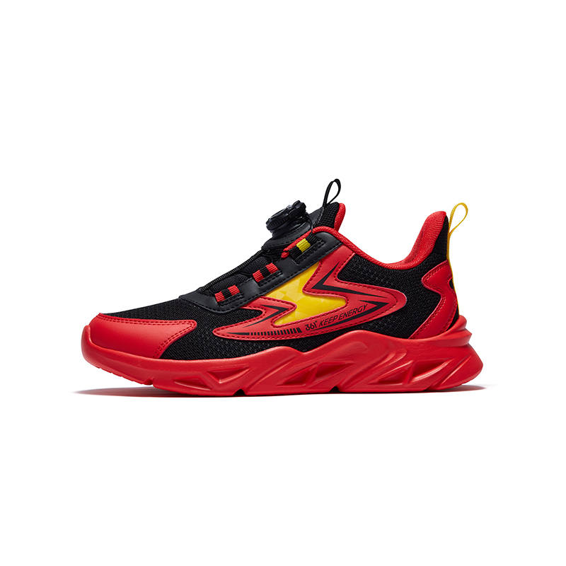 361°KIDS Mid top Running Shoes Energy Red Teenagers
