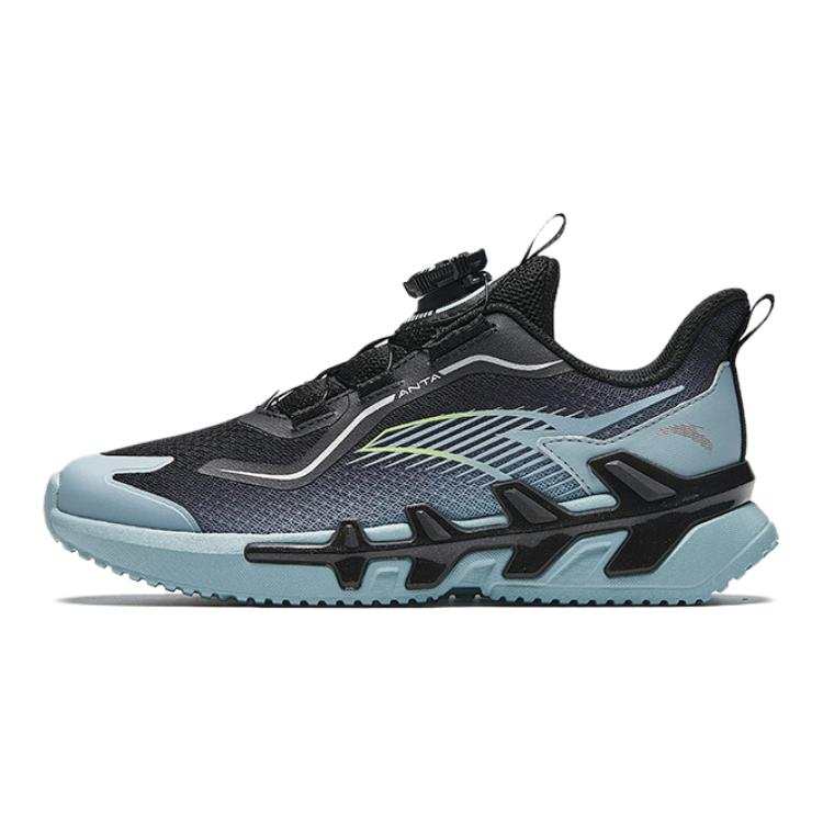 Antakids Gongsu Low top Running Shoes Black Blue Teenagers
