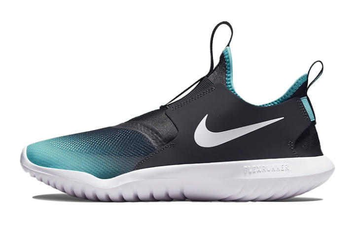 Nike Nike Flex Runner Low top Running Shoes Black Blue Unisex