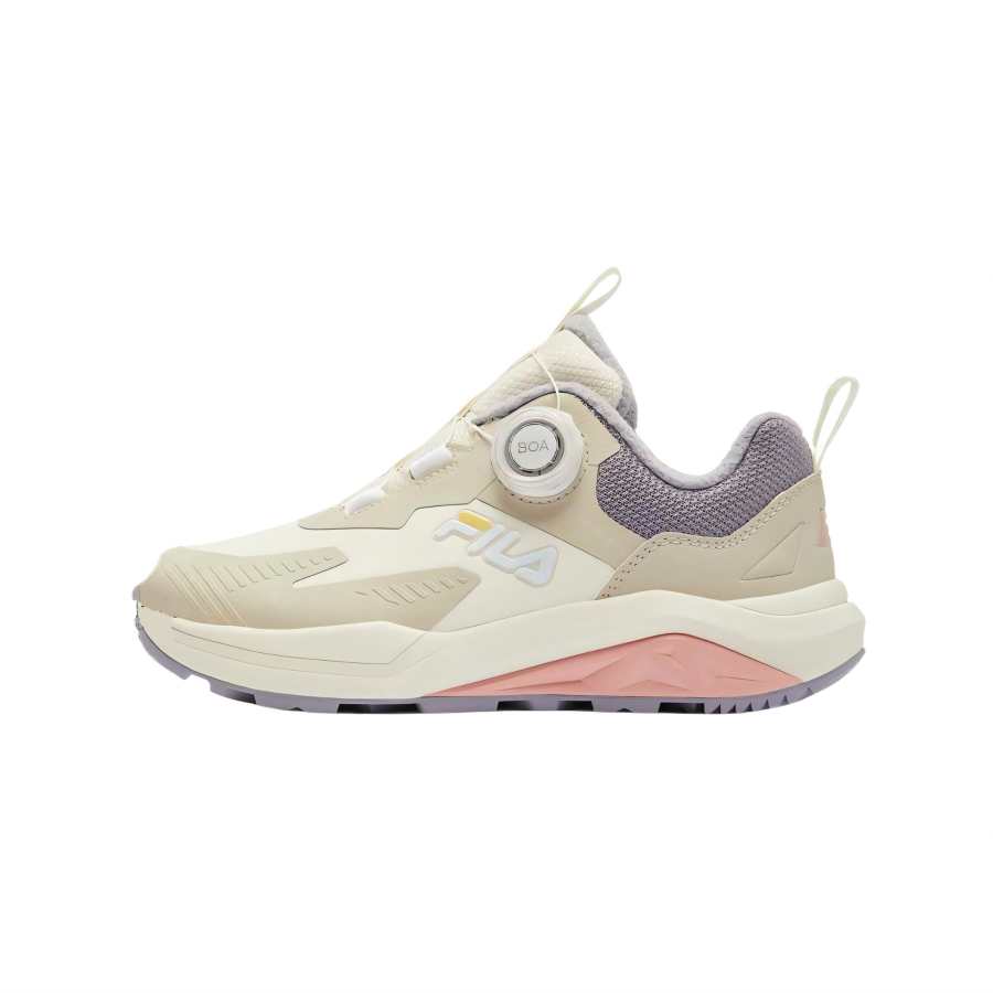 FILA KIDS Low top Kids' Outdoor Shoes Tofu White/Champagne Brown Kids'