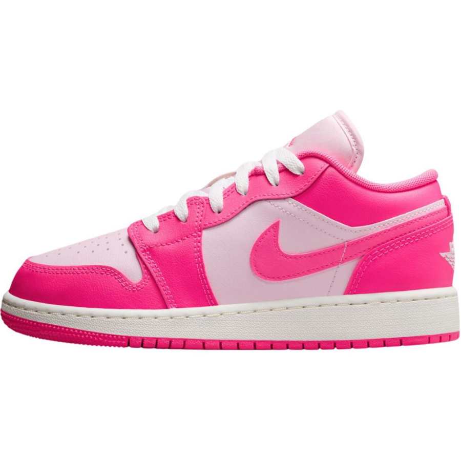 Jordan Jordan Air Jordan 1 Low top Skateboard Shoes Pink Unisex