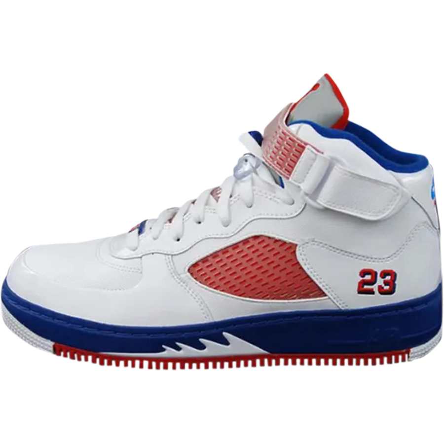 Jordan Jordan Force Mid top Children's Basketball Shoes White Teenagers