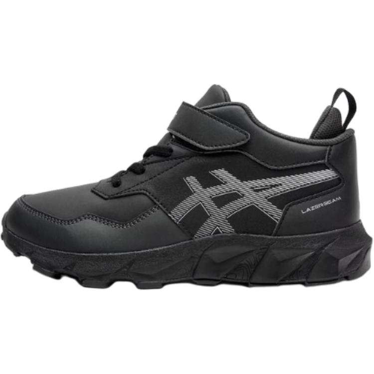 Asics Lazerbeam Support Rebound Breathable Support Rebound Breathable Mid top Kids' Running Shoes Black Kids'