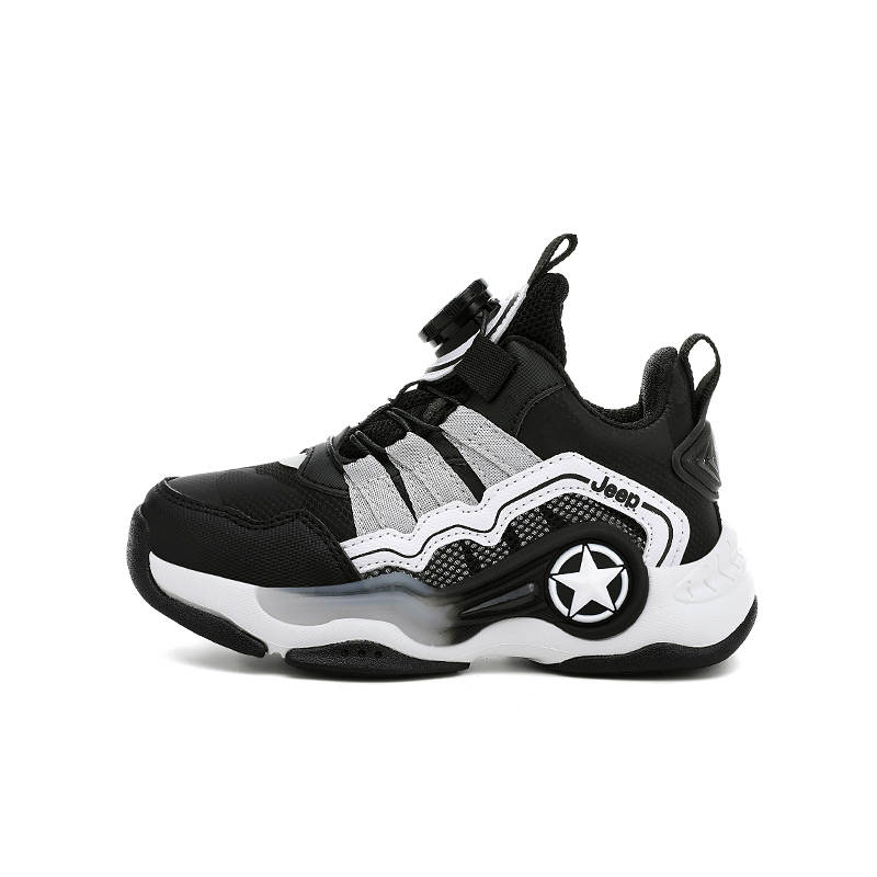 Jeep Jeep Low top Running Shoes Black Silver Kids'