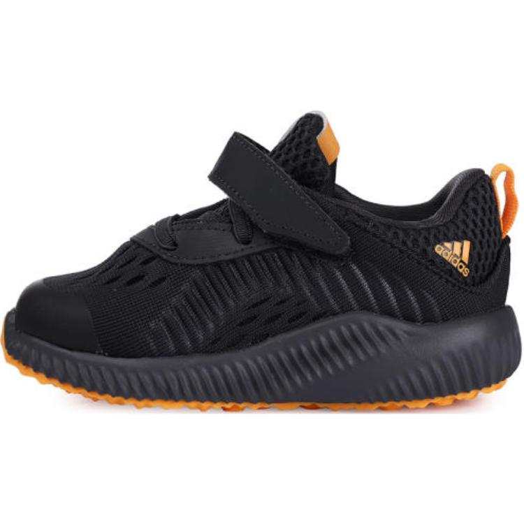 Adidas Adidas AlphaBounce Slip Resistant Anti Kick Low top Toddler Shoes Black Infant And Toddler