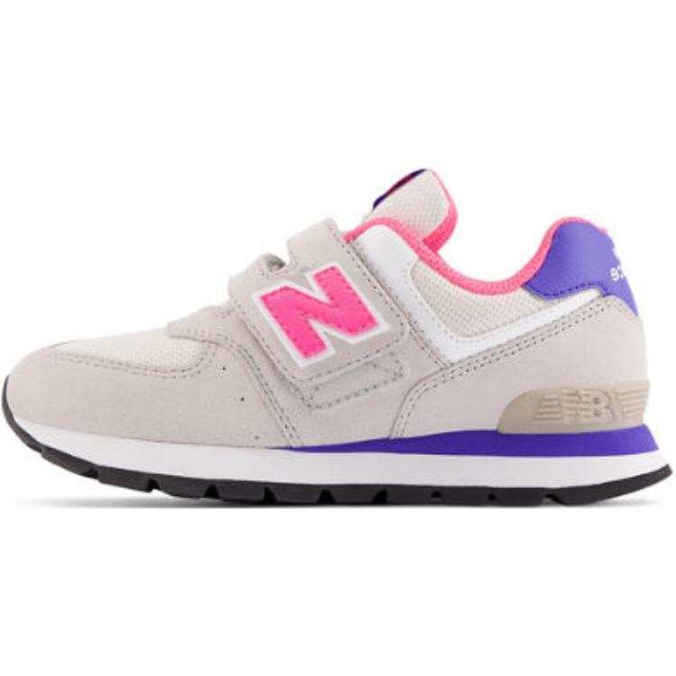 New Balance New Balance NB 574 Abrasion Resistant Low top Kids' Running Shoes Gray Pink Kids'