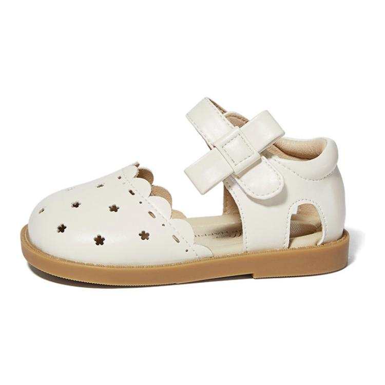 Snoffy Wear resistant And Lightweight Children's Sandals White Green Kids'