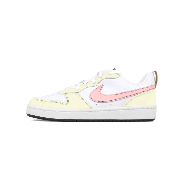 Nike Nike Court Borough Abrasion Resistant Quick Dry Lightweight Cushioning Low top Kids' Skateboarding Shoes Champagne