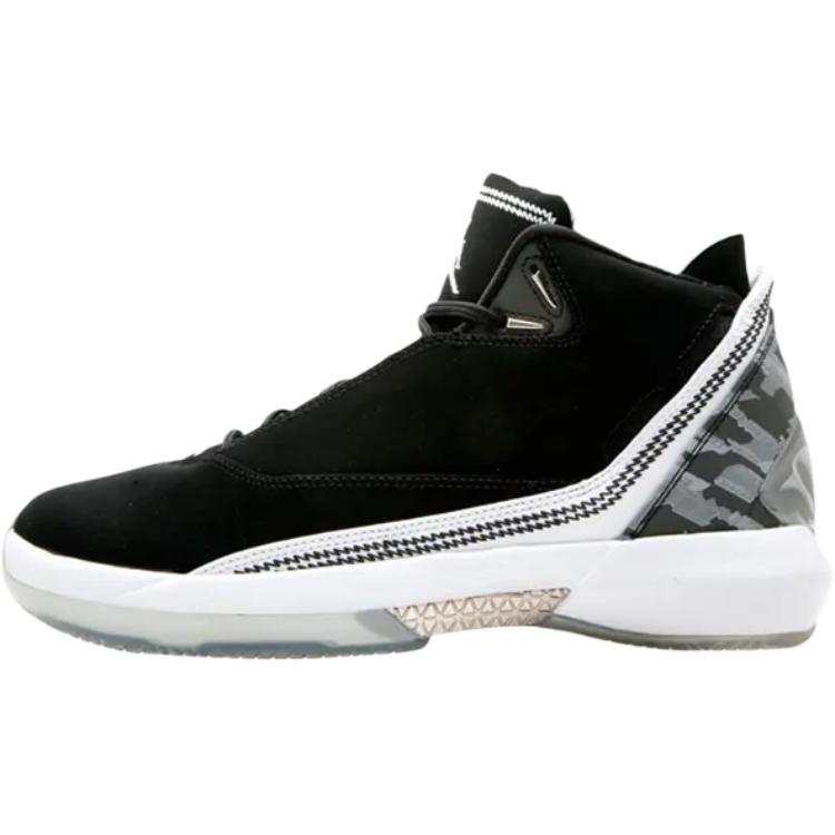 Jordan Jordan Air Jordan 22 Suede Mid top Children's Basketball Shoes Black Teenagers