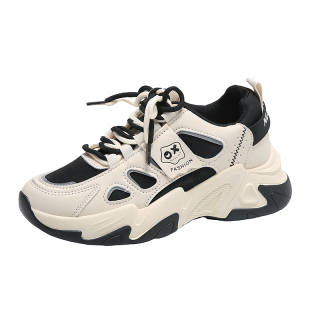 M.M Party Cushioning Abrasion Resistant Cushioning, Wear Resistant Low top Chunky Sneakers Women's
