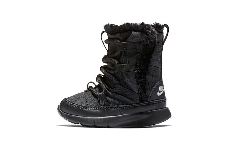 Nike Nike Venture Slip Resistant Cushioning Abrasion Resistant High top Running Shoes Black Infant And Toddler