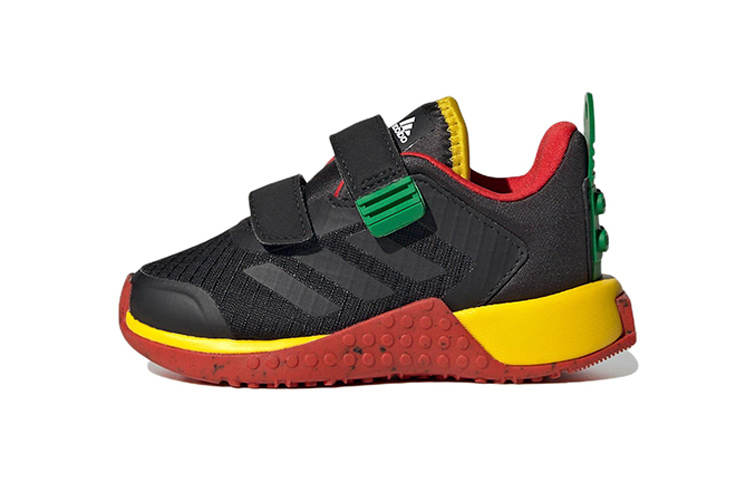 Adidas Adidas Sport Dna Comfortable And Trendy Low top Sports Casual Shoes Black Red Yellow Infant And Toddler