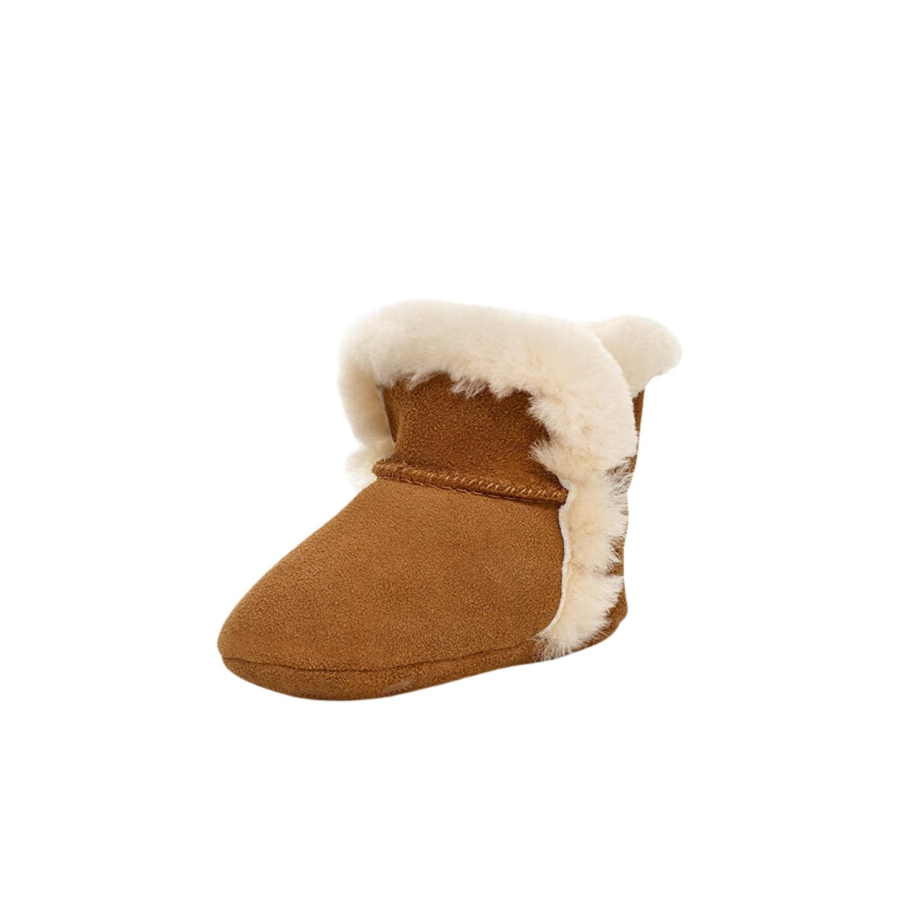 UGG Pre Walker Slip Resistant Abrasion Resistant Low top Toddler Shoes Chestnut Infant And Toddler