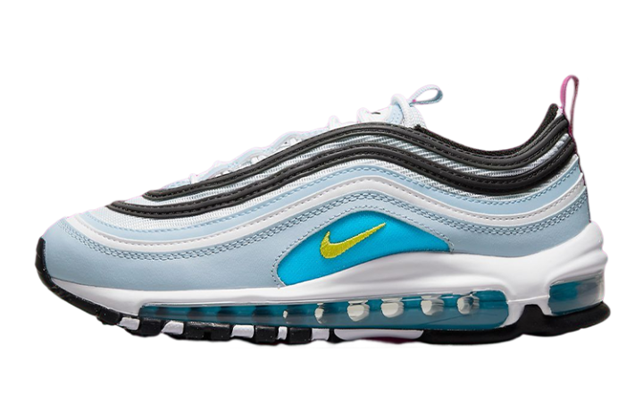 Nike Nike Air Max 97 Blue Whisper Opti Yellow GS