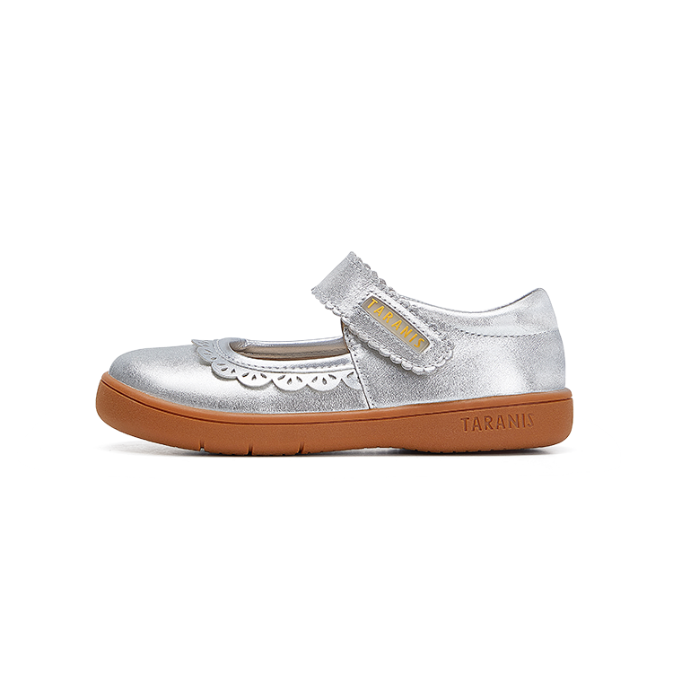 TARANIS Slip Resistant Slip Resistant Low top Kids' Leather Shoes Children Aged 3 7 Years Old