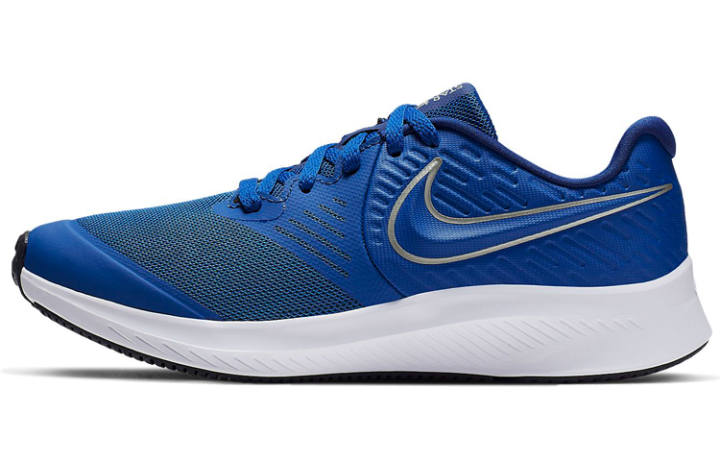 Nike Nike Star Runner 2 GS 'Game Royal Metallic Silver'