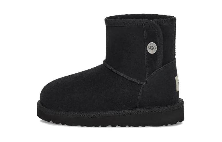 UGG UGG Comfortable Round Toe Kids' Boots Black Kids'