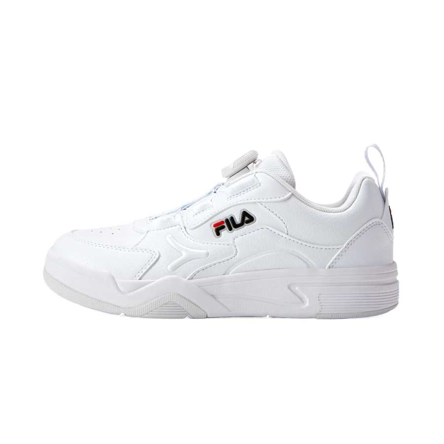 FILA KIDS BOA Cushioning Low top Kids' Skateboarding Shoes FILA White Kids'