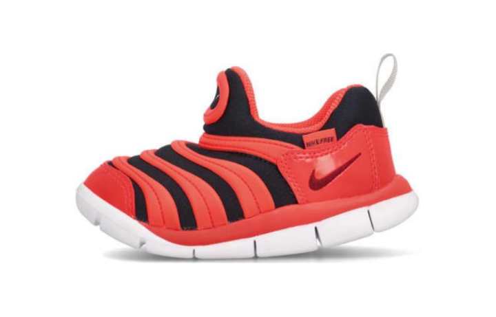 Nike Nike Dynamo Free Fabric Abrasion Resistant Lightweight Cushioning Support Low top Toddler Shoes Orange