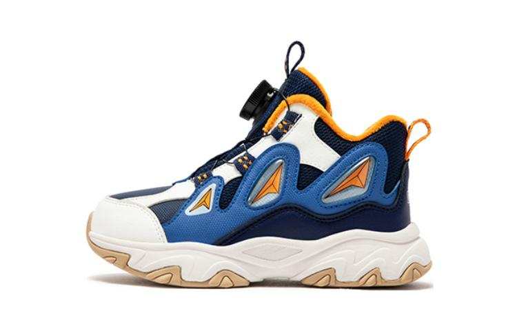 XTEP Cushioning Thermal Cushioning Thermal Kids Lifestyle Shoes Blue Children Aged 3 7 Years Old