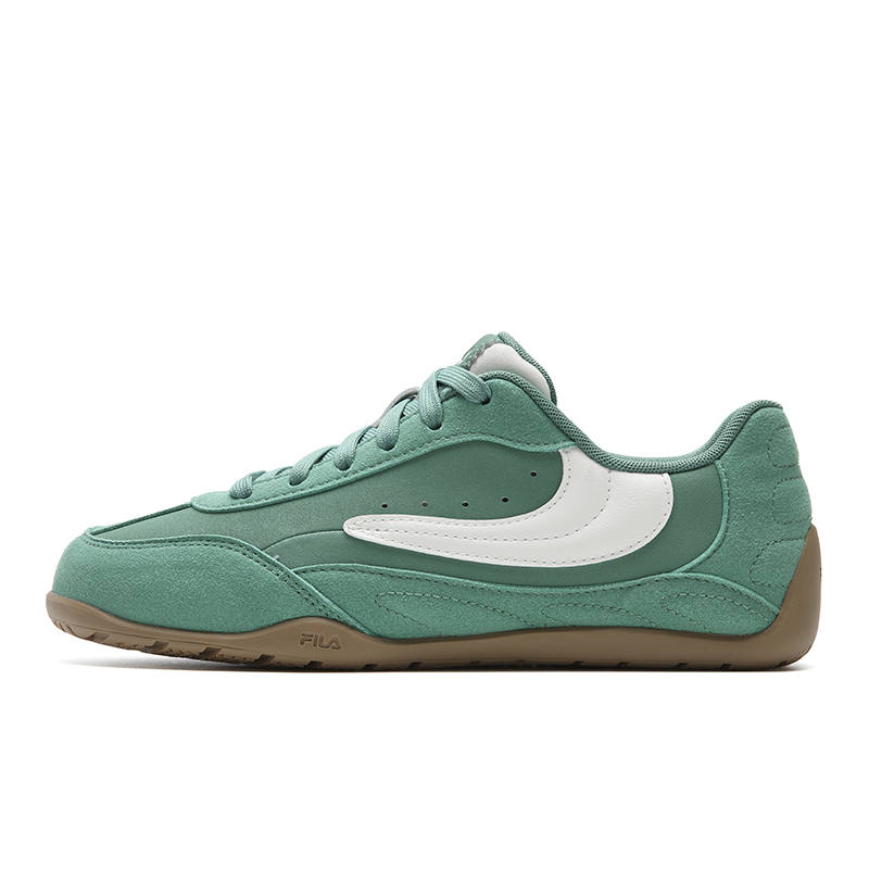FILA HYPER Cushioning Coverage Lightweight Low top Casual Shoes Women's Dark Grass Green