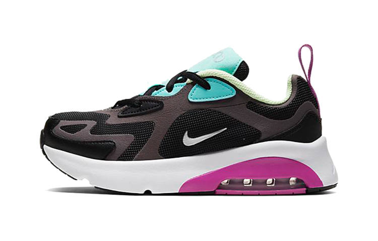 Nike Nike Air Max 200 Kids Lifestyle Shoes Brown Green Children Aged 3 7 Years Old