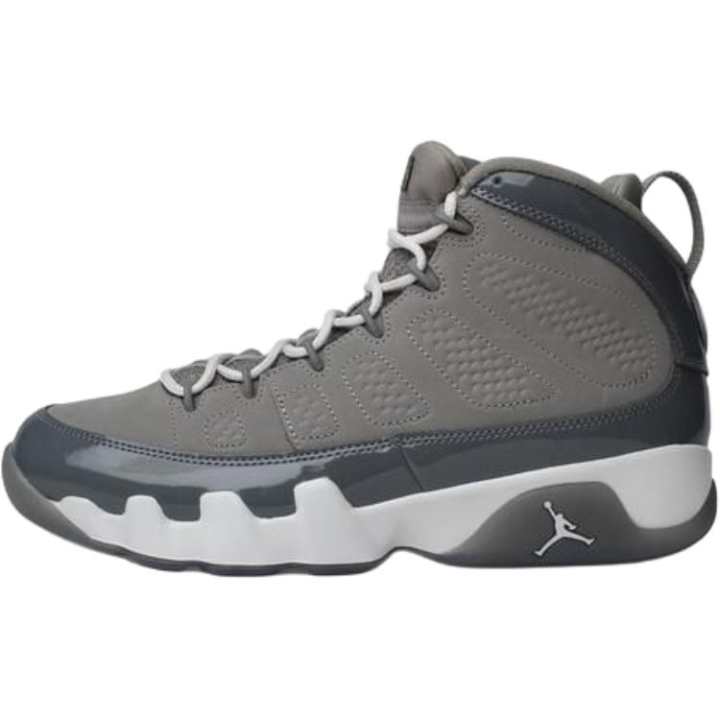 Jordan Jordan Air Jordan 9 High top Basketball Shoes Gray Unisex