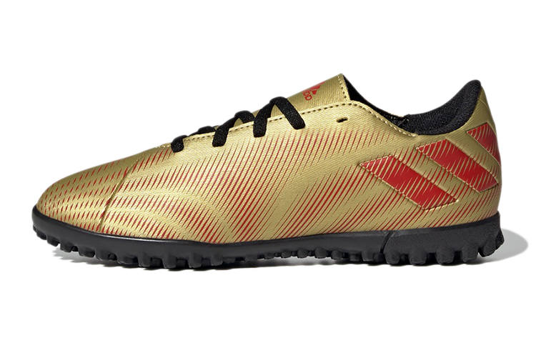 Adidas Adidas Messi .4 Tf K Slip Resistant Abrasion Resistant Low top Kids' Soccer Shoes Luxury Gold Kids'