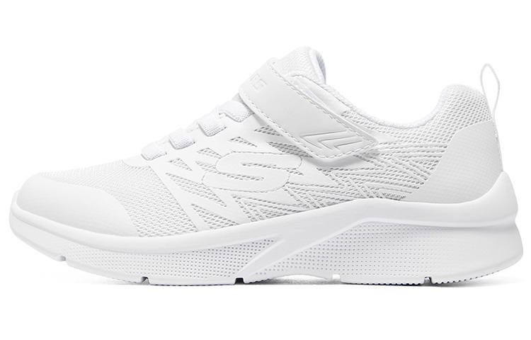 Skechers Girls Cushioning Abrasion Resistant Cushioning, Wear Resistant Low top Kids' Running Shoes White Teenagers