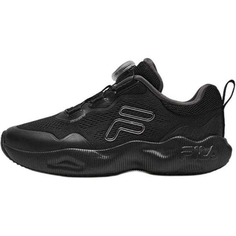 FILA KIDS BOA Cloud Travel Slip Resistant Abrasion Resistant Kids' Running Shoes Black