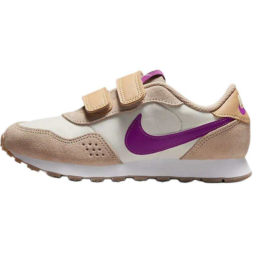 Nike Nike MD Valiant Comfortable Slip Resistant Abrasion Resistant Low top Kids' Running Shoes White
