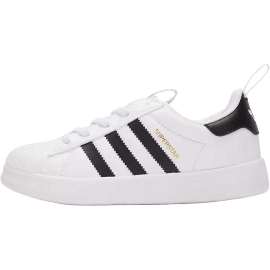 Adidas Originals AdiFOM Superstar Low top Kids' Skateboarding Shoes White/Black/Gold Kids'