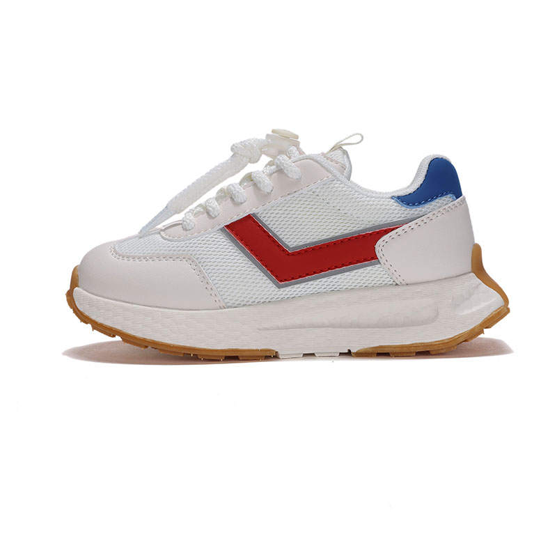 Pony MODERN Cushioning Abrasion Resistant Cushioning, Wear Resistant Kids Lifestyle Shoes White Red Blue Kids'