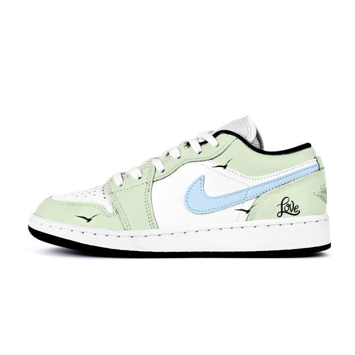 Jordan Jordan Air Jordan 1 Leather Slip Resistant Abrasion Resistant Cushioning Slip Resistant Abrasion Resistant Cushioning