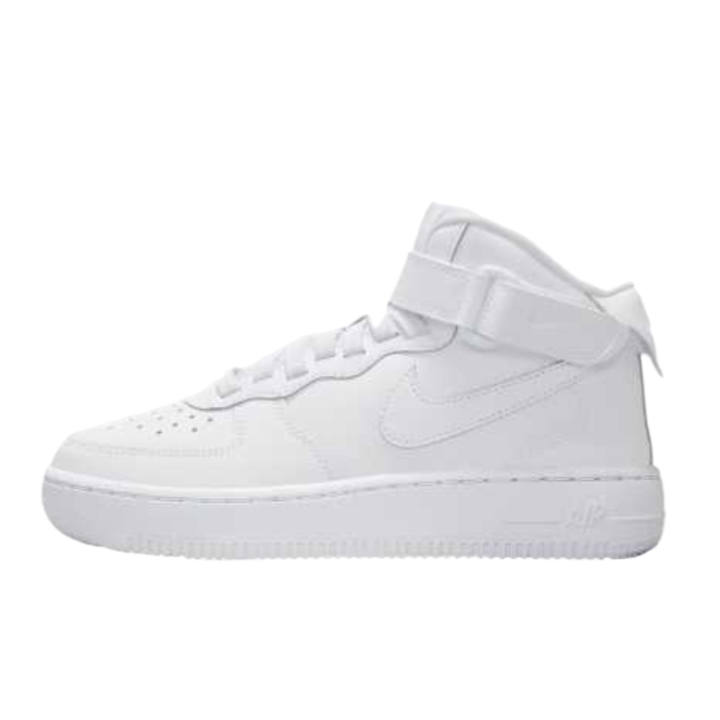 Nike Nike Air Force 1 Mid top Skateboard Shoes White Unisex