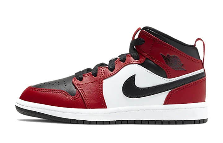 Jordan Jordan 1 Mid PS Chicago Black Toe