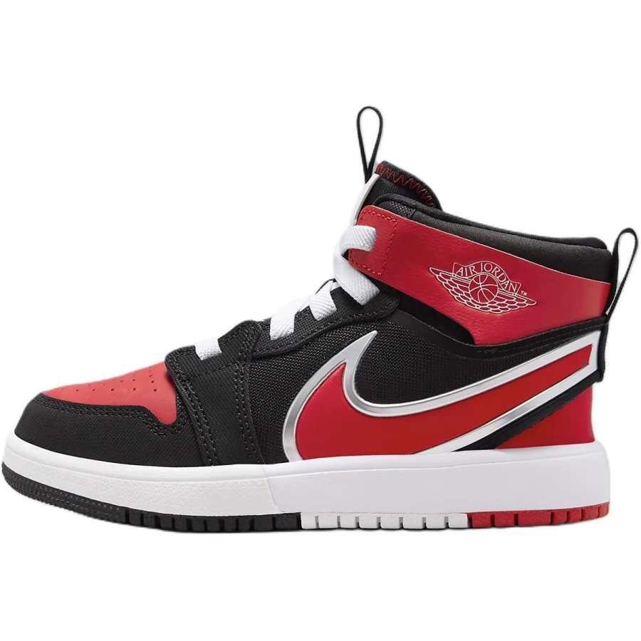 Jordan Jordan Air Jordan 1 Cushioning Breathable Support Abrasion Resistant High top Kids Lifestyle Shoes Red Black Kids'