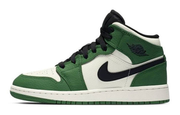 Jordan Jordan 1 Mid Pine Green GS