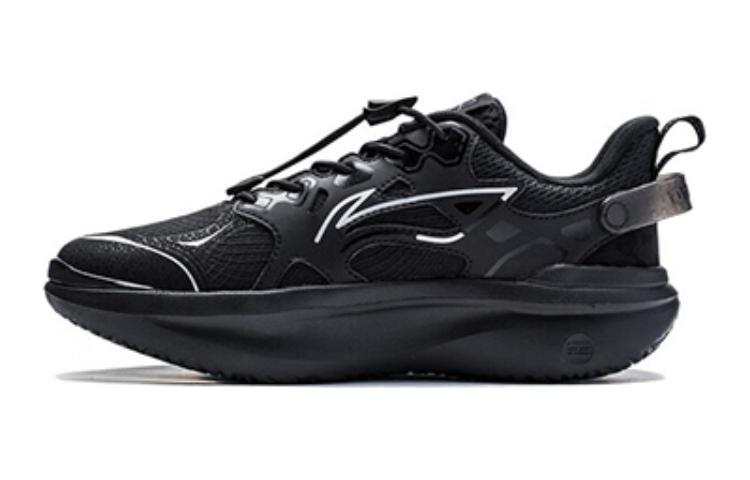 Li-Ning YOUNG Li Ning YOUNG Sports Life Collection Synthetic Leather Comfortable Cushioning Low top Kids' Running Shoes