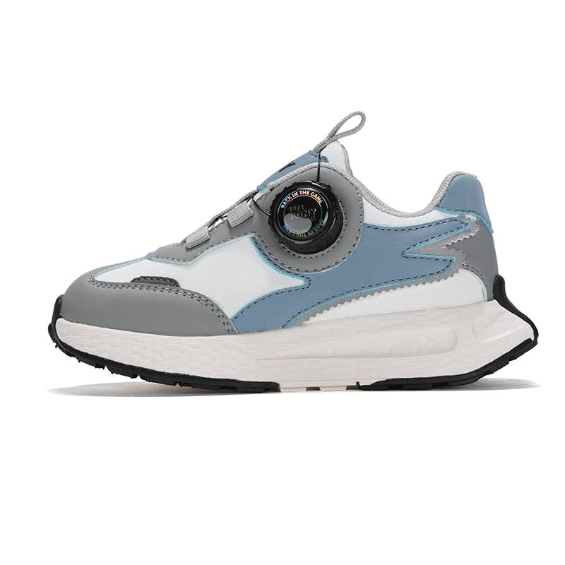 Pony MODERN Trendy Cushioning Breathable Cushioning Breathable Low top Kids Lifestyle Shoes Gray White Blue Kids'