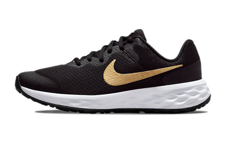 Nike Nike Revolution 6 'Black Metallic Gold' GS