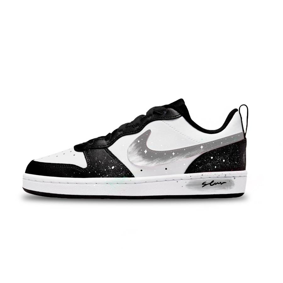 Nike Nike Court Borough Ji Jie Gray Slip Resistant Abrasion Resistant Low top Kids' Skateboarding Shoes Gray Unisex
