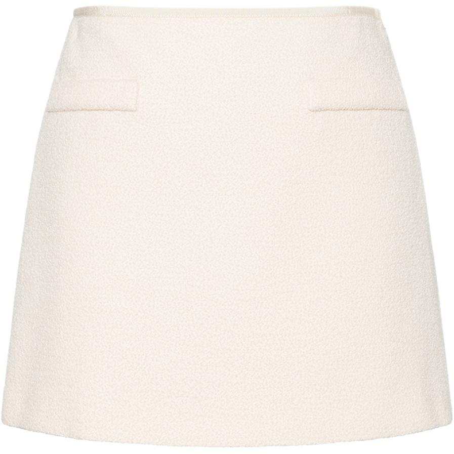 MIU MIU 【Previous Season】bouclé tweed mini skirt