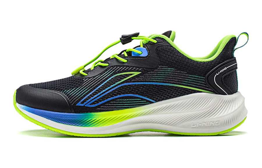 Li-Ning YOUNG Li Ning YOUNG Running Star Cluster Low top Running Shoes Black Unisex