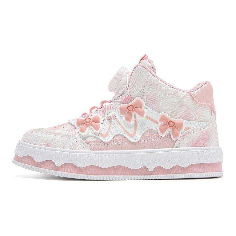 Warrior Slip Resistant Abrasion Resistant High top Kids' Skateboarding Shoes Kids'
