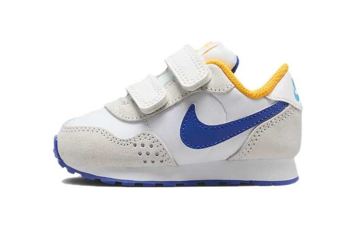 Nike Nike MD Valiant TD Abrasion Resistant Breathable Abrasion Resistant Breathable Low top Running Shoes White Blue