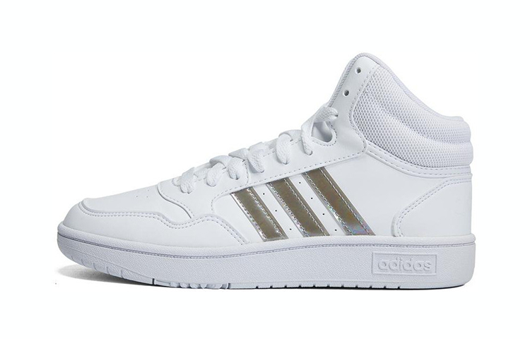 Adidas Neo Hoops Mid 3.0 K Slip Resistant Cushioning Abrasion Resistant Slip Resistant Cushioning Abrasion Resistant