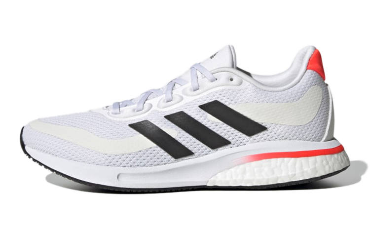 Adidas Adidas Supernova Collection SUPERNOVA Abrasion Resistant Breathable Low top Kids' Running Shoes White Black Teenagers